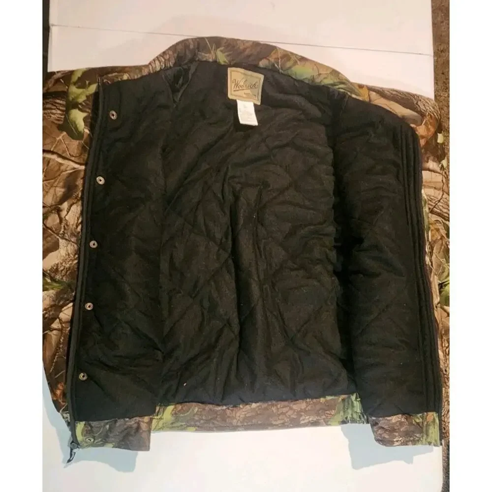 Woolrich Hunting Jacket Outdoor Guide Collection Realtree Hardwood Mens sz XXL